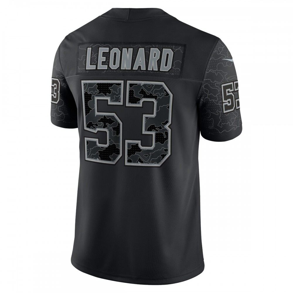 Shaquille Leonard Indianapolis Colts Nike RFLCTV Limited Jersey - Black-Profan Arena